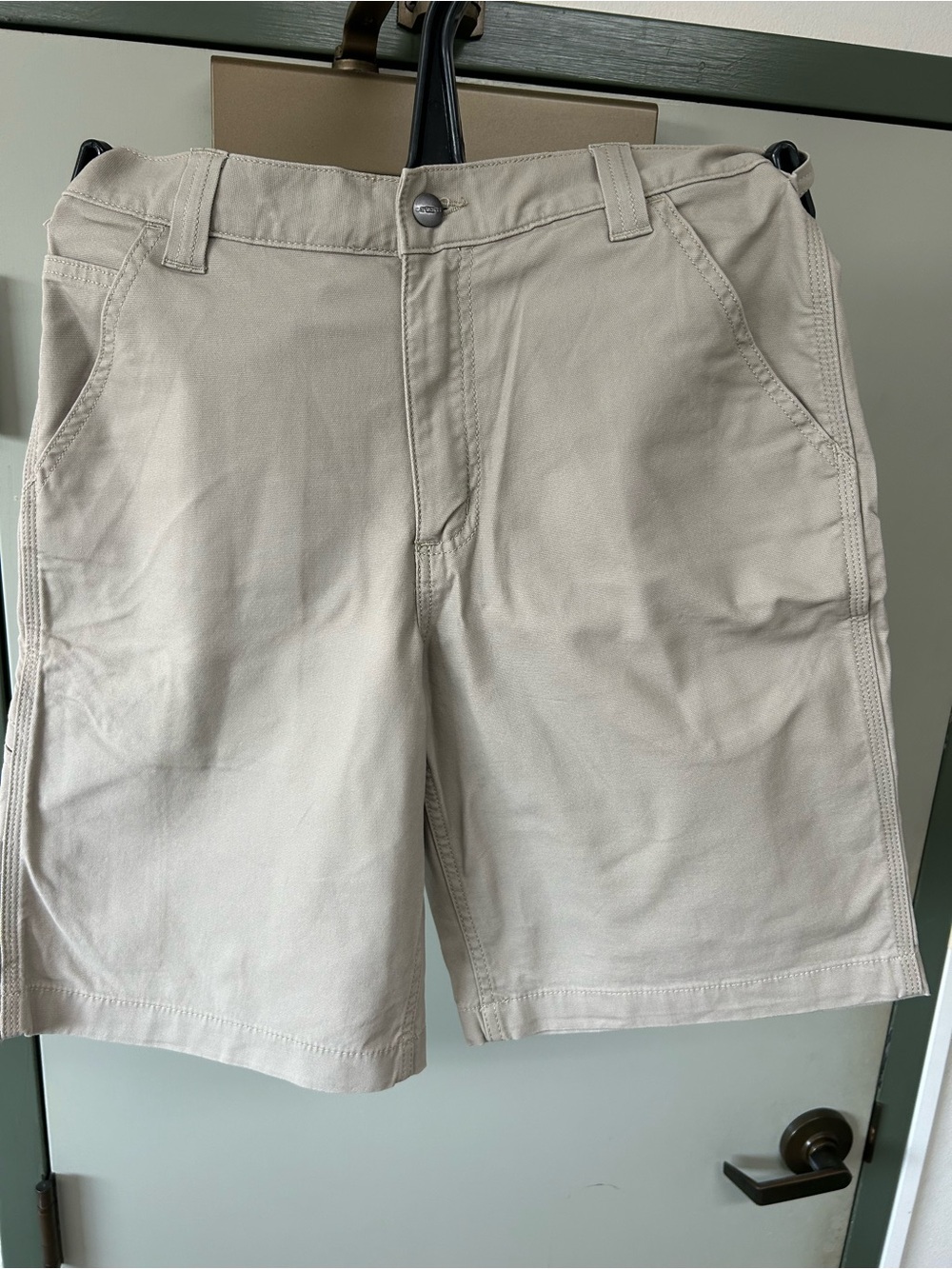 Carhartt Men's Flat Front Shorts - Light Tan